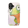 Cute Watercolor Frog Magnetic Impact-Resistant Phone Case