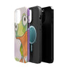 Cute Watercolor Frog Magnetic Impact-Resistant Phone Case