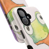 Cute Watercolor Frog Magnetic Impact-Resistant Phone Case