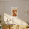 Rusted  Western Boots Canvas Art, Bohemian Decor, Gift for Western Lovers