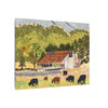 Ranch West of Maxwell Calif,  Canvas Print, Home Decor, Wall Art, Barn Art,
