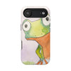 Cute Watercolor Frog Magnetic Impact-Resistant Phone Case