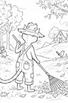 Stanley The Farm Cat Coloring Book