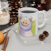 Cute Pastel Piglet Ceramic Mug