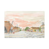 Oak St Maxwell Calif,  Canvas Print, Home Decor, Wall Art, Floral Art,