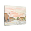 Oak St Maxwell Calif,  Canvas Print, Home Decor, Wall Art, Floral Art,