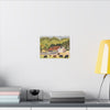 Ranch West of Maxwell Calif,  Canvas Print, Home Decor, Wall Art, Barn Art,
