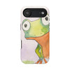 Cute Watercolor Frog Magnetic Impact-Resistant Phone Case