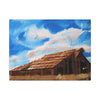 Old Barn Rusted Roof,  Canvas Print, Home Decor, Wall Art,  Art,