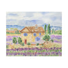 Lavender In Provence Canvas Print, Home Decor, Wall Art, Gift, Floral Art,