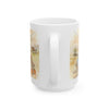 Autumn Farmhouse Ceramic Mug – Give Thanks Pumpkin Harvest (11oz/15oz)