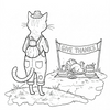 Stanley The Farm Cat Coloring Book