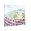 Hills of Provence Canvas Print, Home Decor, Wall Art, Gift, Floral Art