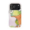 Cute Watercolor Frog Magnetic Impact-Resistant Phone Case