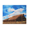 Old Barn Rusted Roof,  Canvas Print, Home Decor, Wall Art,  Art,