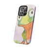 Cute Watercolor Frog Magnetic Impact-Resistant Phone Case