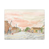 Oak St Maxwell Calif,  Canvas Print, Home Decor, Wall Art, Floral Art,