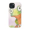 Cute Watercolor Frog Magnetic Impact-Resistant Phone Case