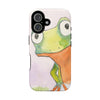 Cute Watercolor Frog Magnetic Impact-Resistant Phone Case