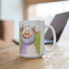 Cute Pastel Piglet Ceramic Mug