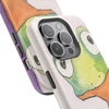 Cute Watercolor Frog Magnetic Impact-Resistant Phone Case