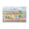 Lavender In Provence Canvas Print, Home Decor, Wall Art, Gift, Floral Art,