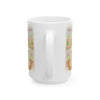 Stanley The Farm Cat Wishes you Happy Valentines Day — Cute Art Desk Coffee Cup (11oz/15oz)