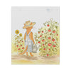 Stanley The Garden Cat Canvas Print — Cute Watercolor Tabby Gardener Art