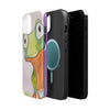 Cute Watercolor Frog Magnetic Impact-Resistant Phone Case