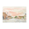 Oak St Maxwell Calif,  Canvas Print, Home Decor, Wall Art, Floral Art,