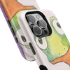 Cute Watercolor Frog Magnetic Impact-Resistant Phone Case