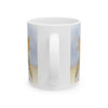 Holidays With Stanley — Cozy Ginger Cat in Overhauls Coffee Cup (11oz & 15oz)