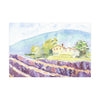 Hills of Provence Canvas Print, Home Decor, Wall Art, Gift, Floral Art