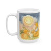 Autumn Night Stanley The Cat Pumpkin Ceramic Mug (11oz & 15oz)