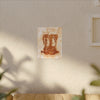 Rusted  Western Boots Canvas Art, Bohemian Decor, Gift for Western Lovers