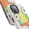 Cute Watercolor Frog Magnetic Impact-Resistant Phone Case