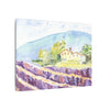 Hills of Provence Canvas Print, Home Decor, Wall Art, Gift, Floral Art