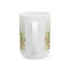 Dancing With May Flowers  Stanley The Farm Cat - 11 ozCoffee Cup