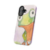 Cute Watercolor Frog Magnetic Impact-Resistant Phone Case