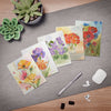 Watercolor Wildflower Greeting Cards – 5-Pack Blank Note Cards for Thank You, Sympathy, Birthday & Thinking of You