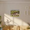 Ranch West of Maxwell Calif,  Canvas Print, Home Decor, Wall Art, Barn Art,