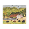 Ranch West of Maxwell Calif,  Canvas Print, Home Decor, Wall Art, Barn Art,