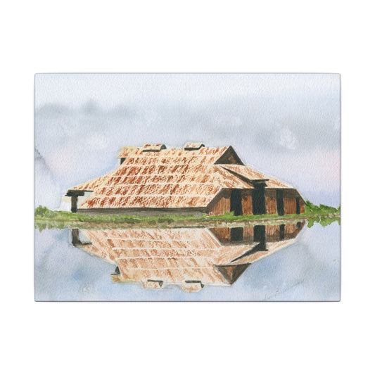 Seaver Barn Colusa Maxwell Rd,  Canvas Print, Home Decor, Wall Art, Floral Art,