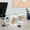 Coffee Mug - Antique Thread Spools  Ceramic Mug 11oz