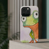 Cute Watercolor Frog Magnetic Impact-Resistant Phone Case