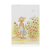 Stanley The Garden Cat Canvas Print — Cute Watercolor Tabby Gardener Art