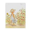 Stanley The Garden Cat Canvas Print — Cute Watercolor Tabby Gardener Art