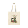 Tote Bag - Holiday Sewing Inspiration Cotton Canvas Tote Bag