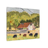 Ranch West of Maxwell Calif,  Canvas Print, Home Decor, Wall Art, Barn Art,