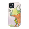 Cute Watercolor Frog Magnetic Impact-Resistant Phone Case